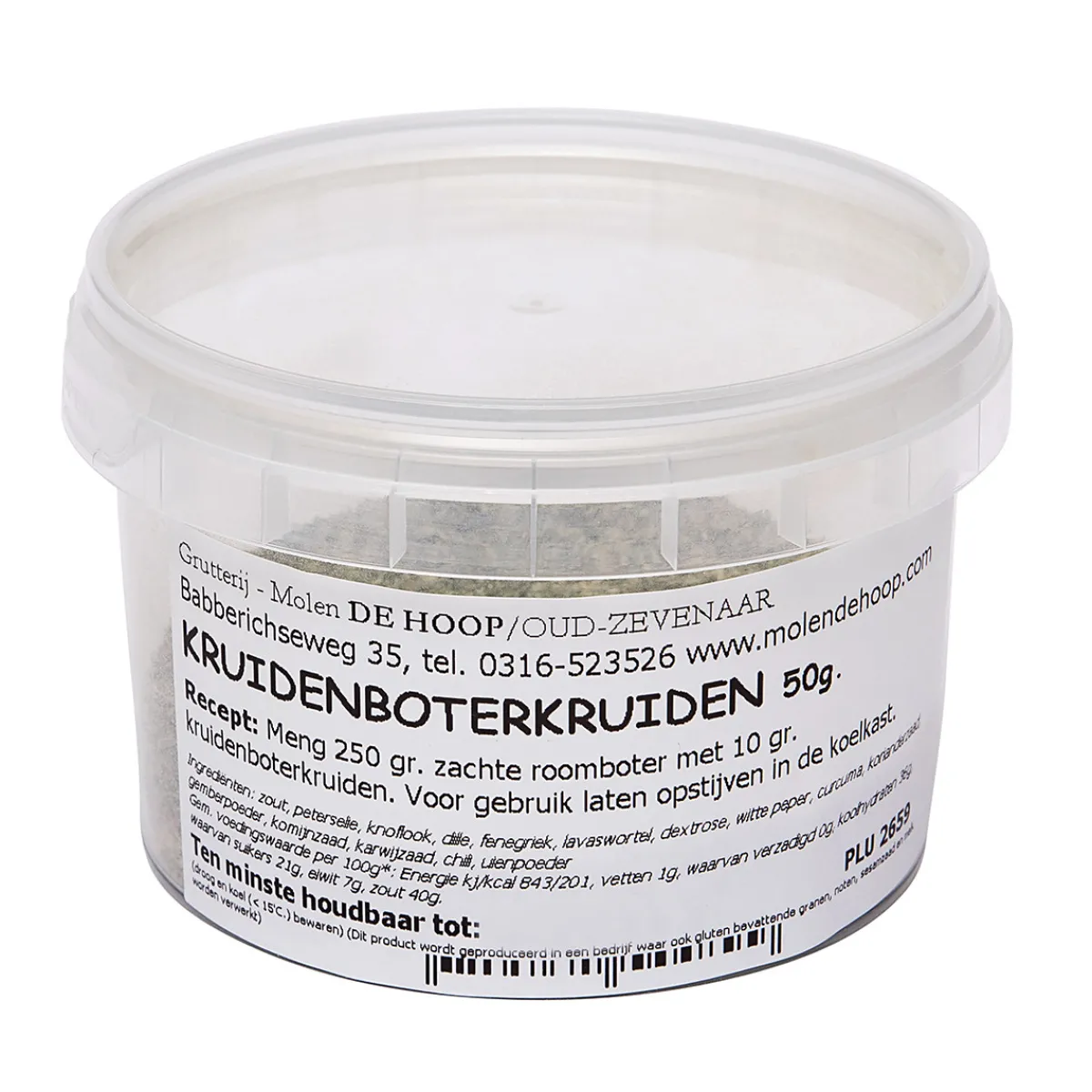 Sale Molen de Hoop Kruidenboter Kruiden 50g