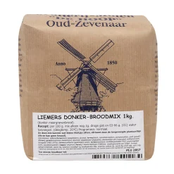 Hot Molen de Hoop Liemers Donker Broodmix 1kg