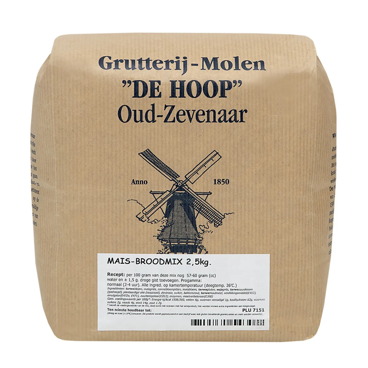 Best Molen de Hoop Maisbrood Mix 2,5kg