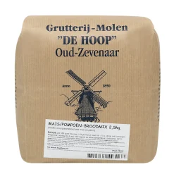 New Molen de Hoop Mais/Pompoen Broodmix 2,5kg