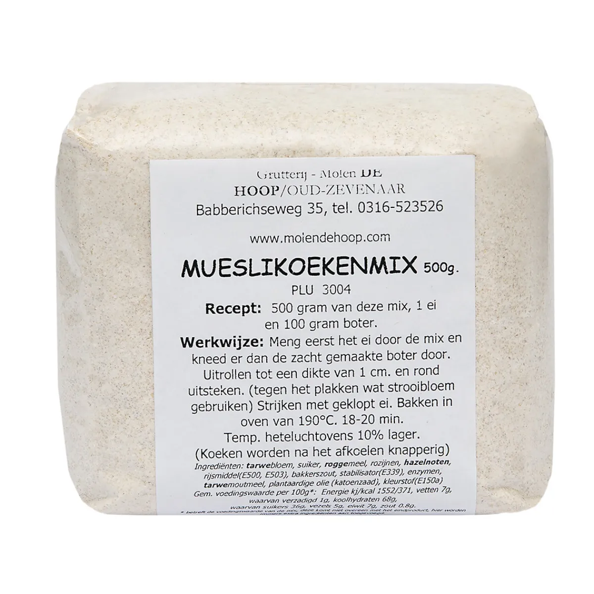 New Molen de Hoop Mueslikoekenmix 500gr