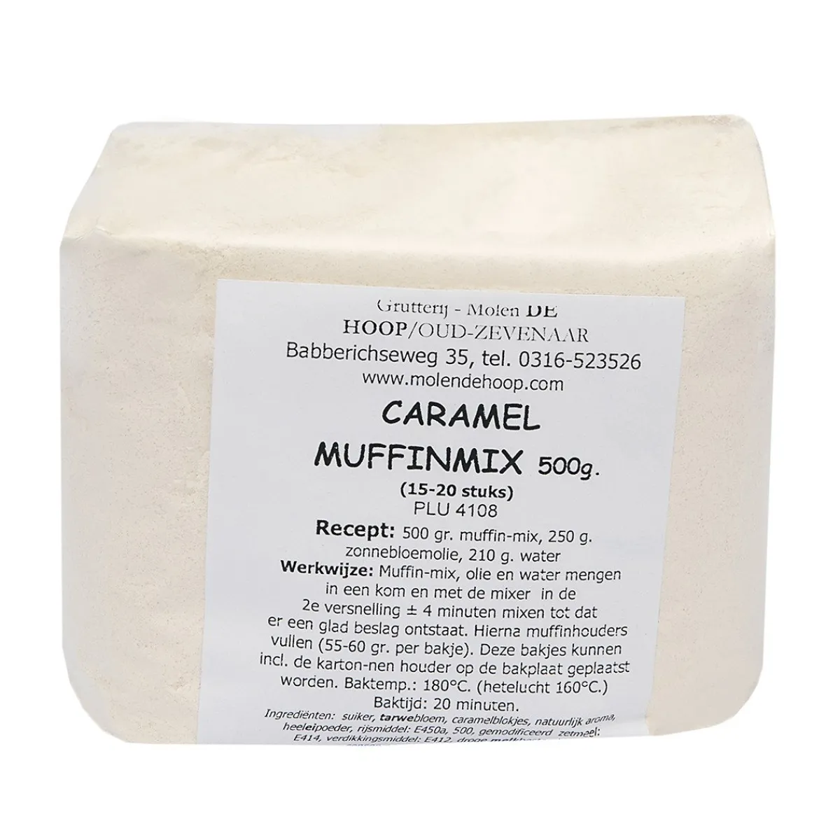 Hot Molen de Hoop Muffin-mix Caramel 500gr