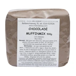 Molen de Hoop Muffin-mix Chocolade 500gr