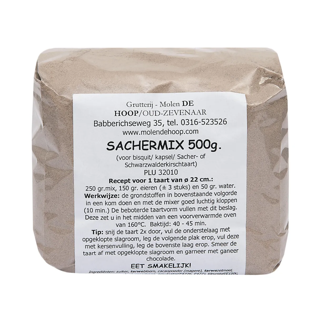New Molen de Hoop Sachermix 500gr