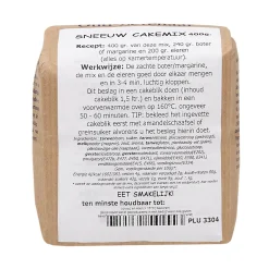 Online Molen de Hoop Sneeuw Cakemix 400g