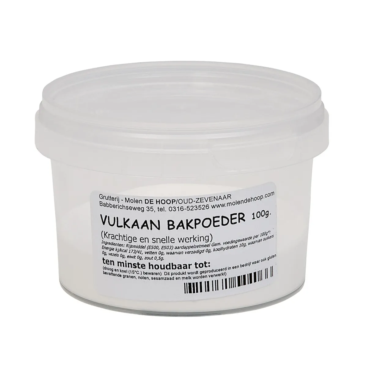 Best Molen de Hoop Vulkaan Bakpoeder 100gr