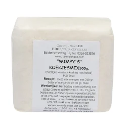 New Molen de Hoop Wimpy's Koekjesmix met Kokos 500g