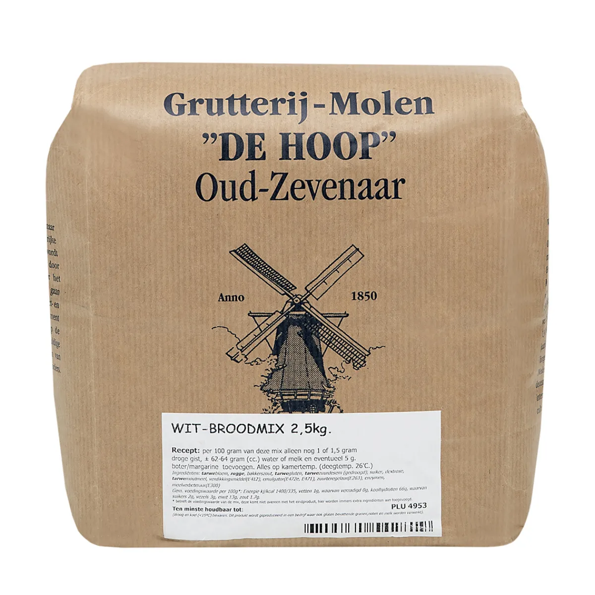 Online Molen de Hoop Witbroodmix 2,5kg