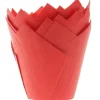 Online House of Marie Muffin Cups HoM Tulp Rood 36st.