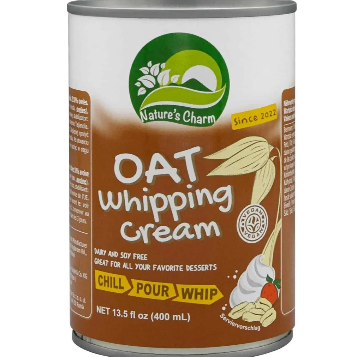 Hot Overig Nature's Charm Havermelk Slagroom 400ml