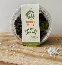 Hot Met Pit Nederlandse Pompoenpitten Geroosterd & Gezouten 150g