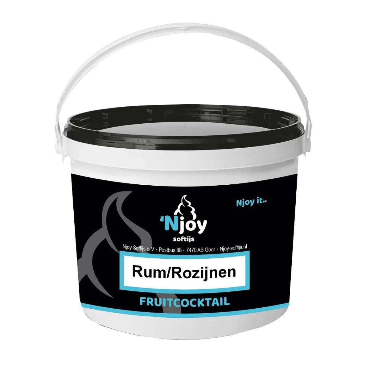 Best Njoy Fruitcocktail Rum/Rozijnen (1kg)