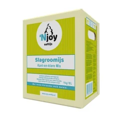Best Njoy IJsmix Vloeibaar K+K Slagroom (10 liter)