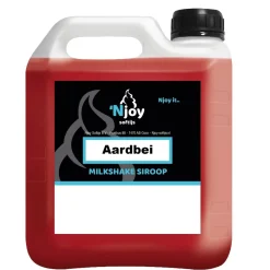 Sale Njoy Milkshake Siroop Aardbei (2 liter)