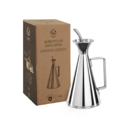 Discount Overig No-drip Olie/Azijnfles RVS 0,25L