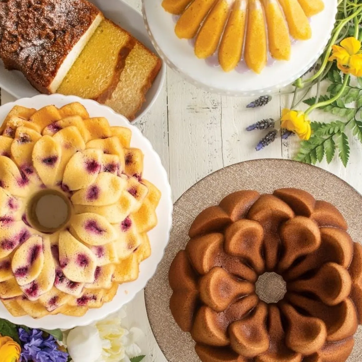 Online Nordic Ware Blossom Tulband Bakvorm