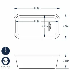 New Nordic Ware Broodbakvorm 10x20cm