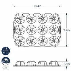 Hot Nordic Ware Brownie Bundt Bakvorm