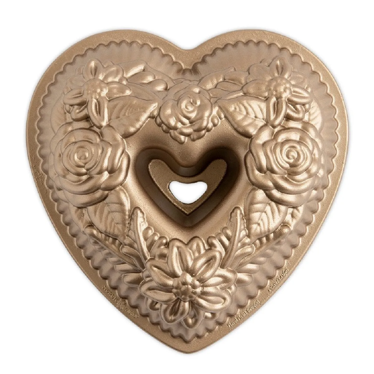 New Nordic Ware Floral Heart Tulband Bakvorm
