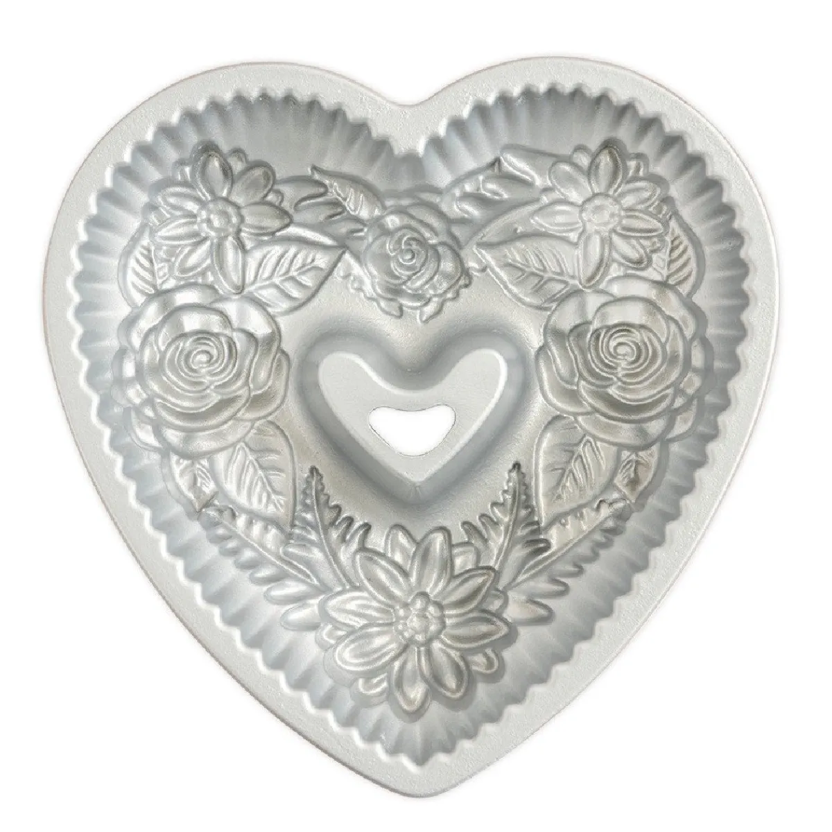 New Nordic Ware Floral Heart Tulband Bakvorm