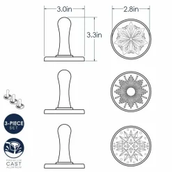 Discount Nordic Ware Koekjesstempel Starry Night Set/3