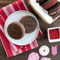 New Nordic Ware Koekjesstempel Greetings Set/3