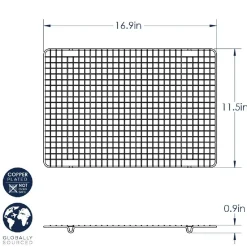 Online Nordic Ware Koel / Druip Rek Koper 45,5x29cm