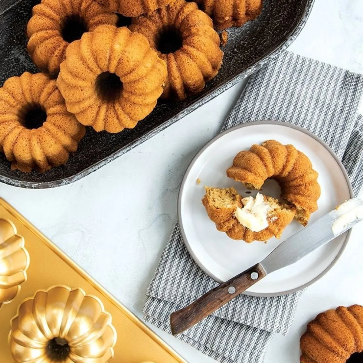 Discount Nordic Ware Original Anniversary Mini Tulband Bakvorm