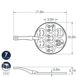 Clearance Nordic Ware Pancake Pan Smiley