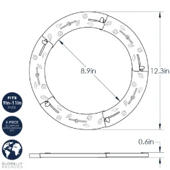 Best Nordic Ware Pie Crust Shield Verstelbaar