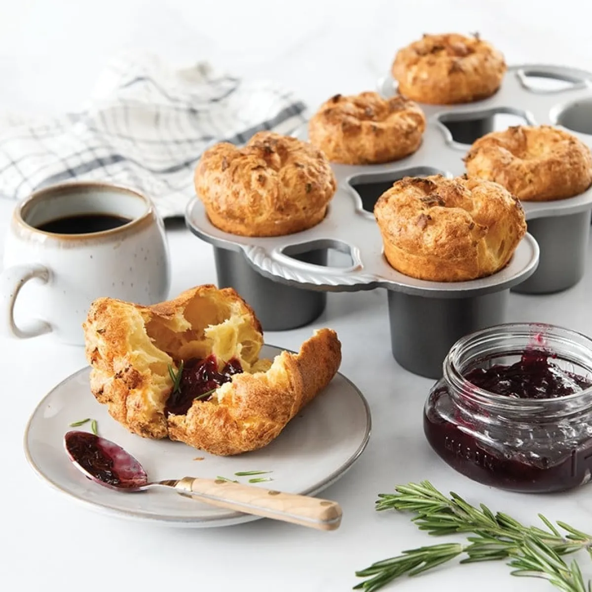 New Nordic Ware Popover Bakvorm 6 stuks