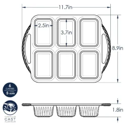 Hot Nordic Ware ProCast Mini Loaf Bakvorm