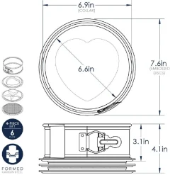 Discount Nordic Ware Springvorm Ø17,5cm Set/3