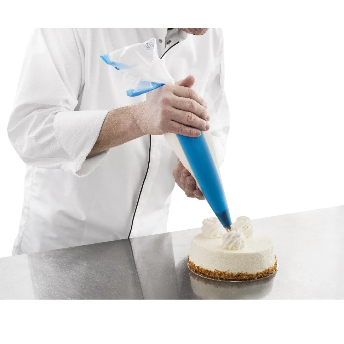 Discount One Way Wegwerp Spuitzak Masterline Blue 100st. - 59x28cm