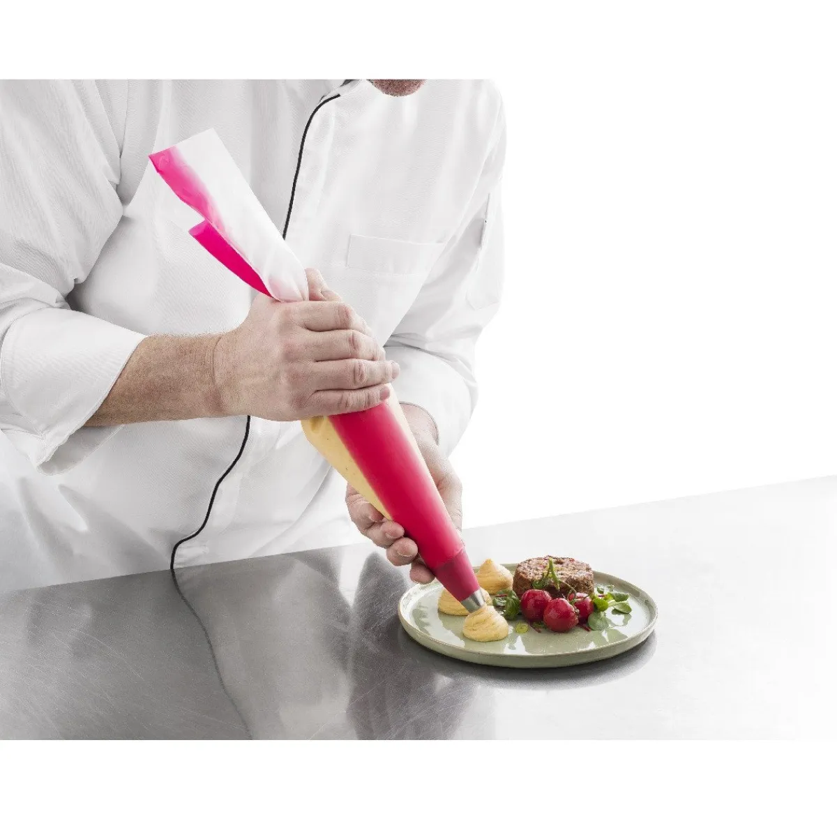 Discount One Way Wegwerp Spuitzak Masterline Red 74st. - 59x28cm