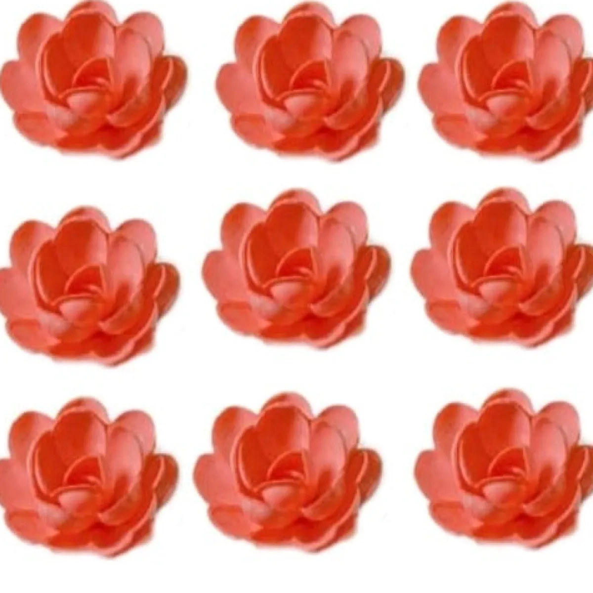 Sale Overig Ouwel bloemen groot Rood, 30 stuks.