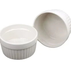 Outlet Overig Ovenschaal Porselein (Creme Brulee) Ø8,5x4,6cm Set/2