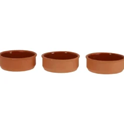 Best Overig Ovenschaal Terracotta Ø12cm Set/3