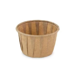 Online Overig Papieren Bakje Rond Bruin Ø5x3,1cm 200st.