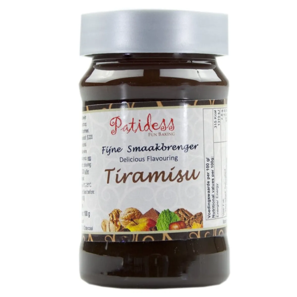 New Patidess Smaakpasta Tiramisu 100g