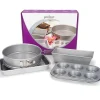 Outlet Patisse Bakvormen Silver-Top Set/4**
