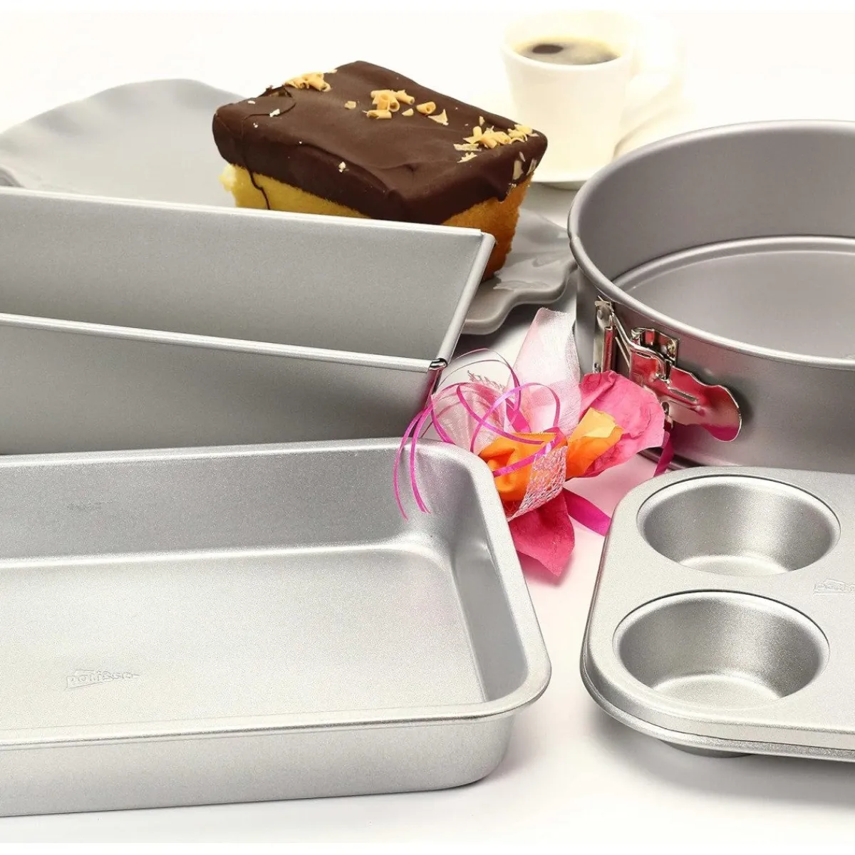 Outlet Patisse Bakvormen Silver-Top Set/4**