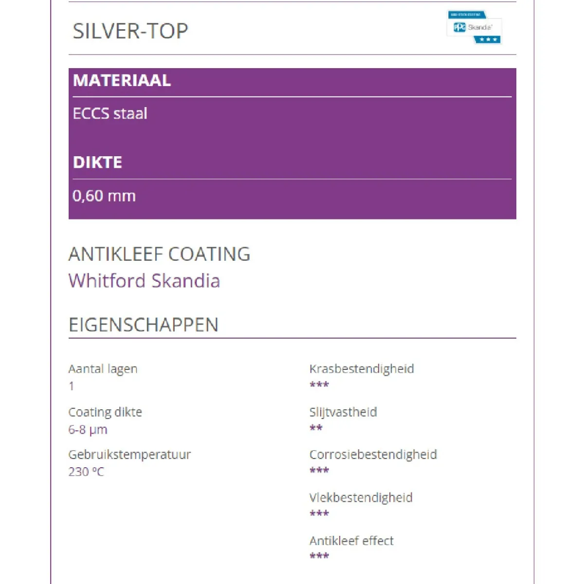 Outlet Patisse Boterkoekvorm met mes Silver-Top Ø23cm