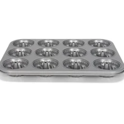 Patisse Mini Tulbandvorm Silver-Top 12 stuks 35x26cm