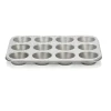Discount Patisse Muffin / Cupcake Bakvorm Silver-Top 12 stuks 35cm