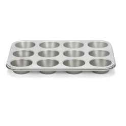 Discount Patisse Muffin / Cupcake Bakvorm Silver-Top 12 stuks 35cm