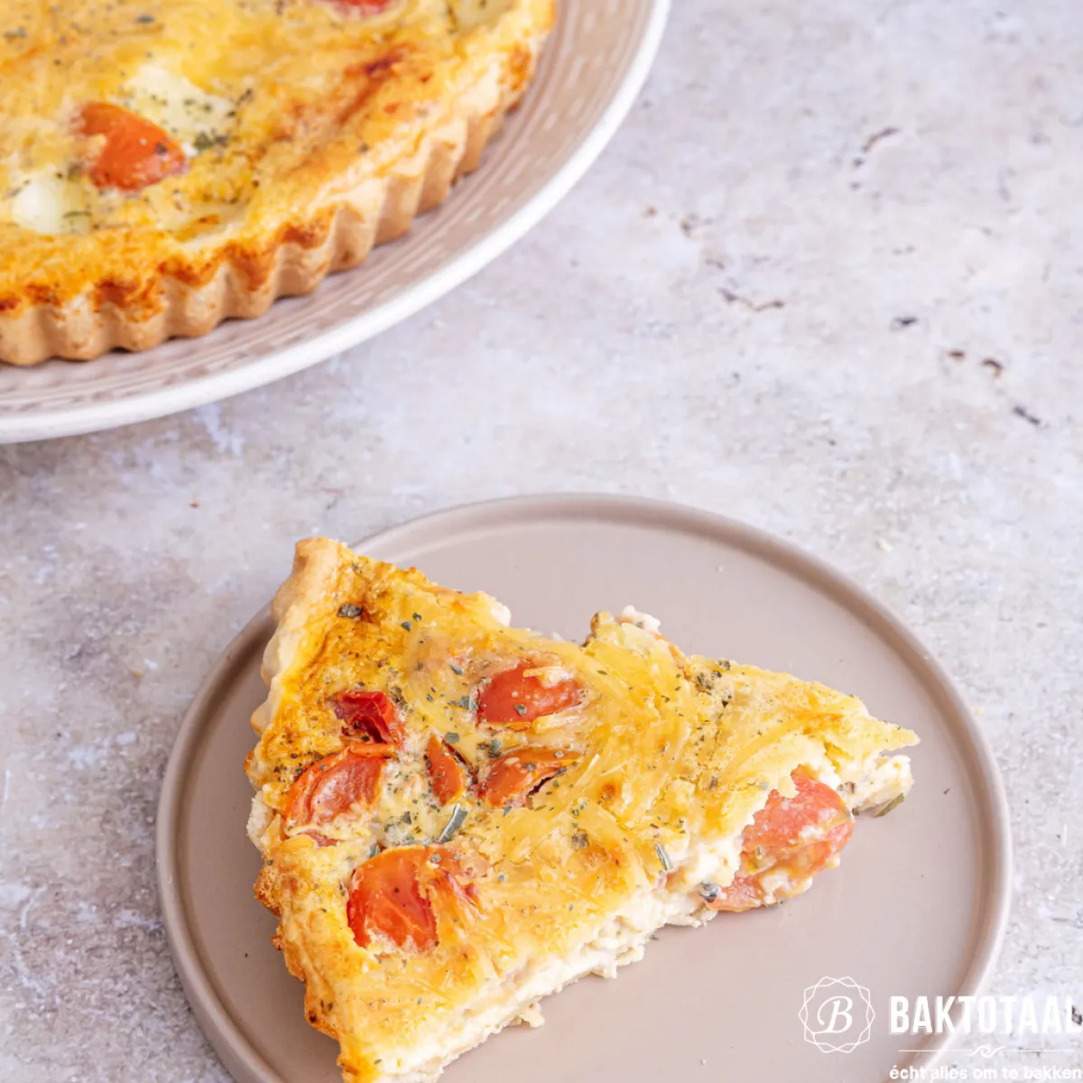 Outlet Patisse Quichevorm Losse Bodem Hoge Rand Silver-Top Ø20cm