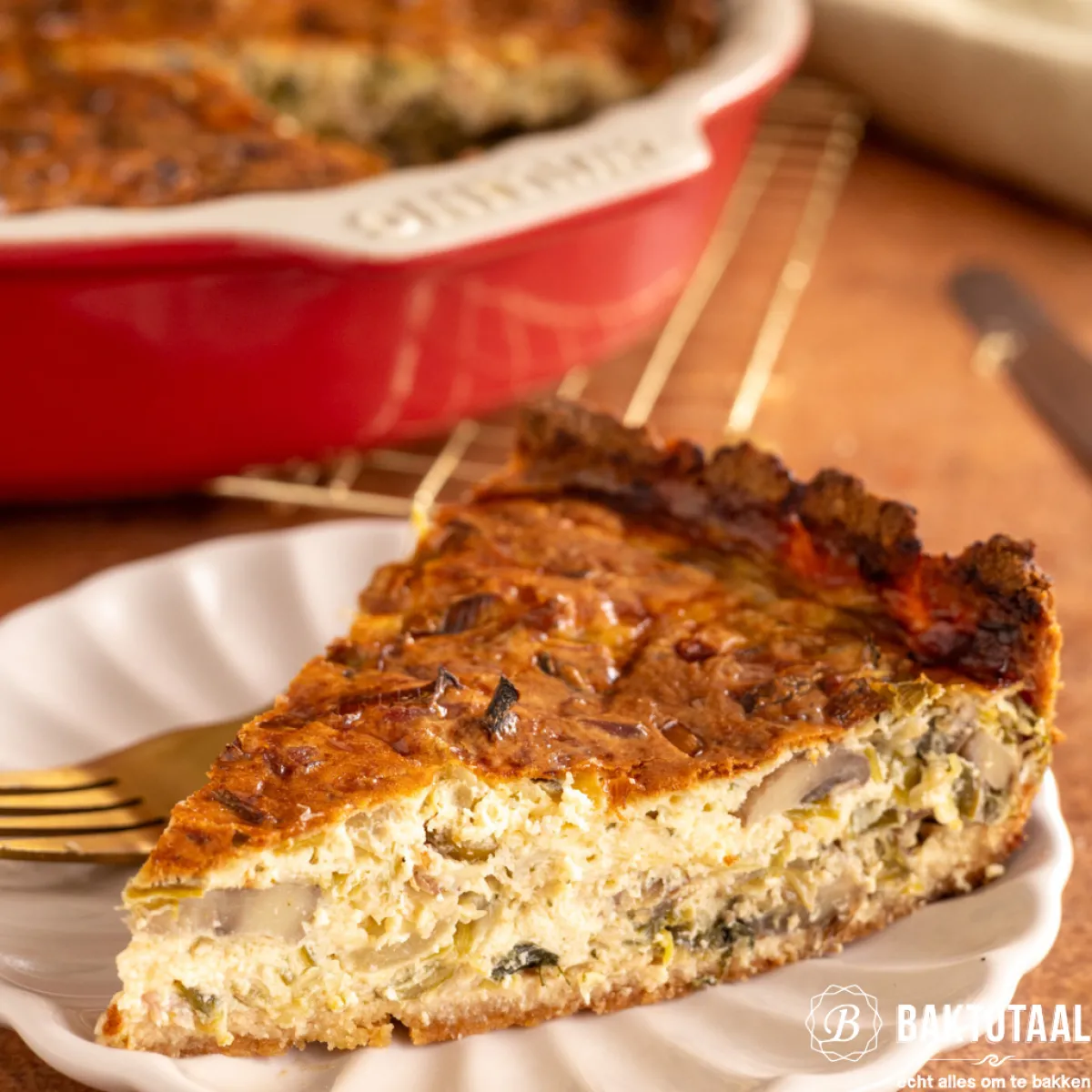 Outlet Patisse Quichevorm Losse Bodem Silver-Top Ø30cm