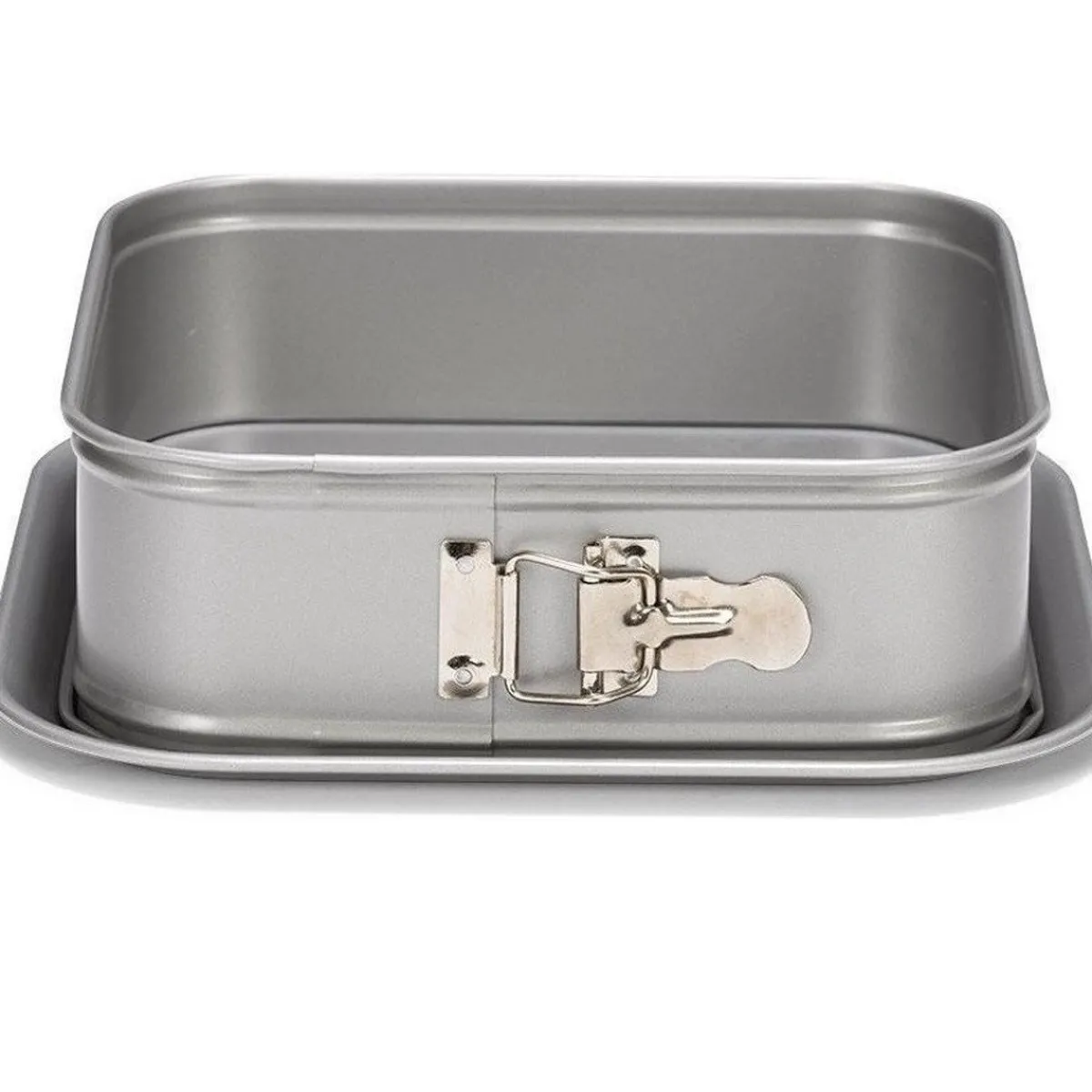 Outlet Patisse Springvorm Vierkant Silver-Top 24cm