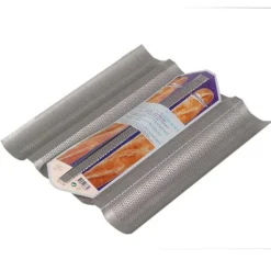 New Patisse Stokbroodvorm 4-delig Silver-Top 38cm